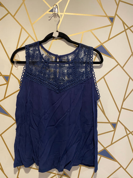 Blue Lace Tank