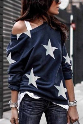 Star off the shoulder.   Amazing quality so soft