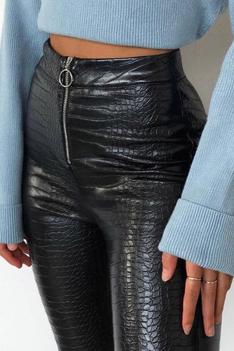 Zip up legging