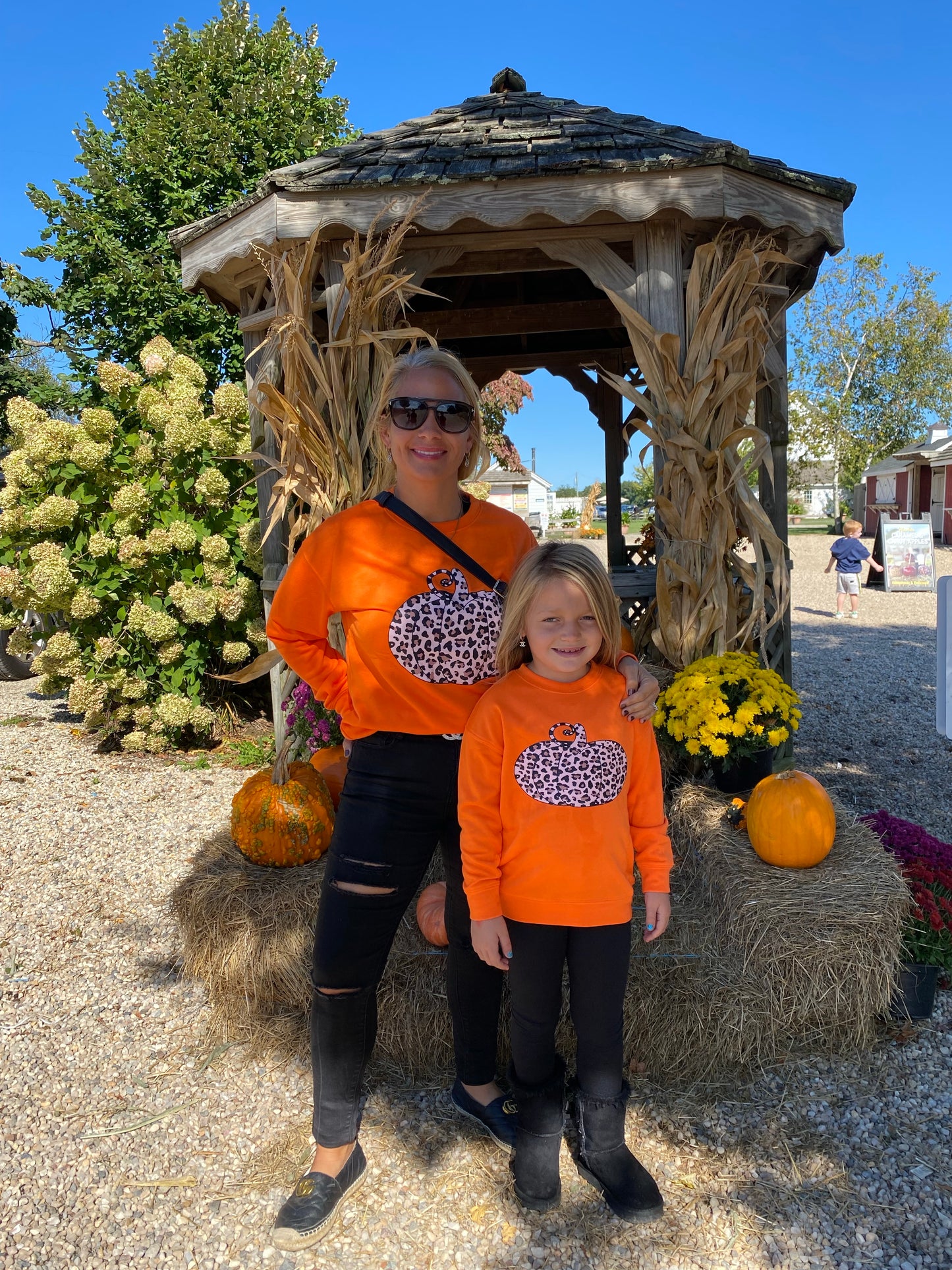 Mommy and me pumpkins