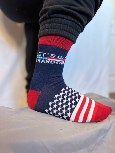 Let’s Go Brandon Socks