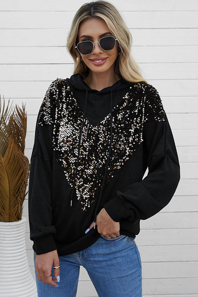 Sequin Pull Over Top