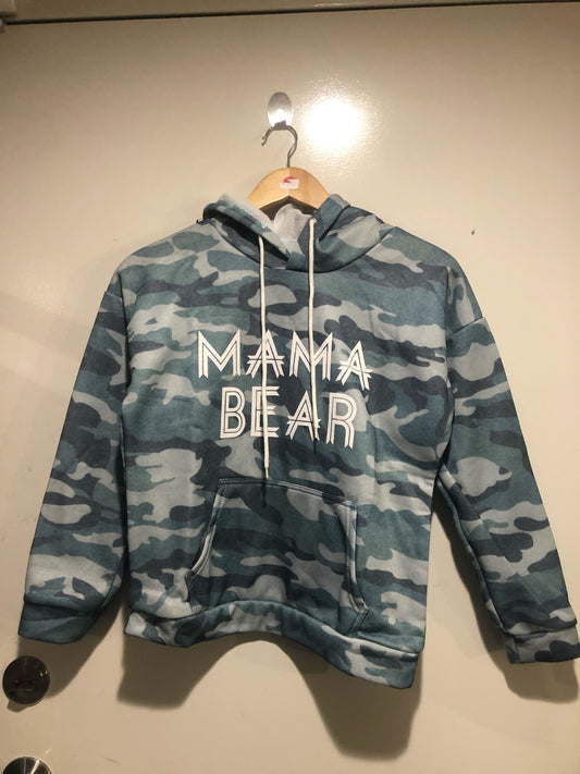 Mama bear  hoodie CLEARENCE smal