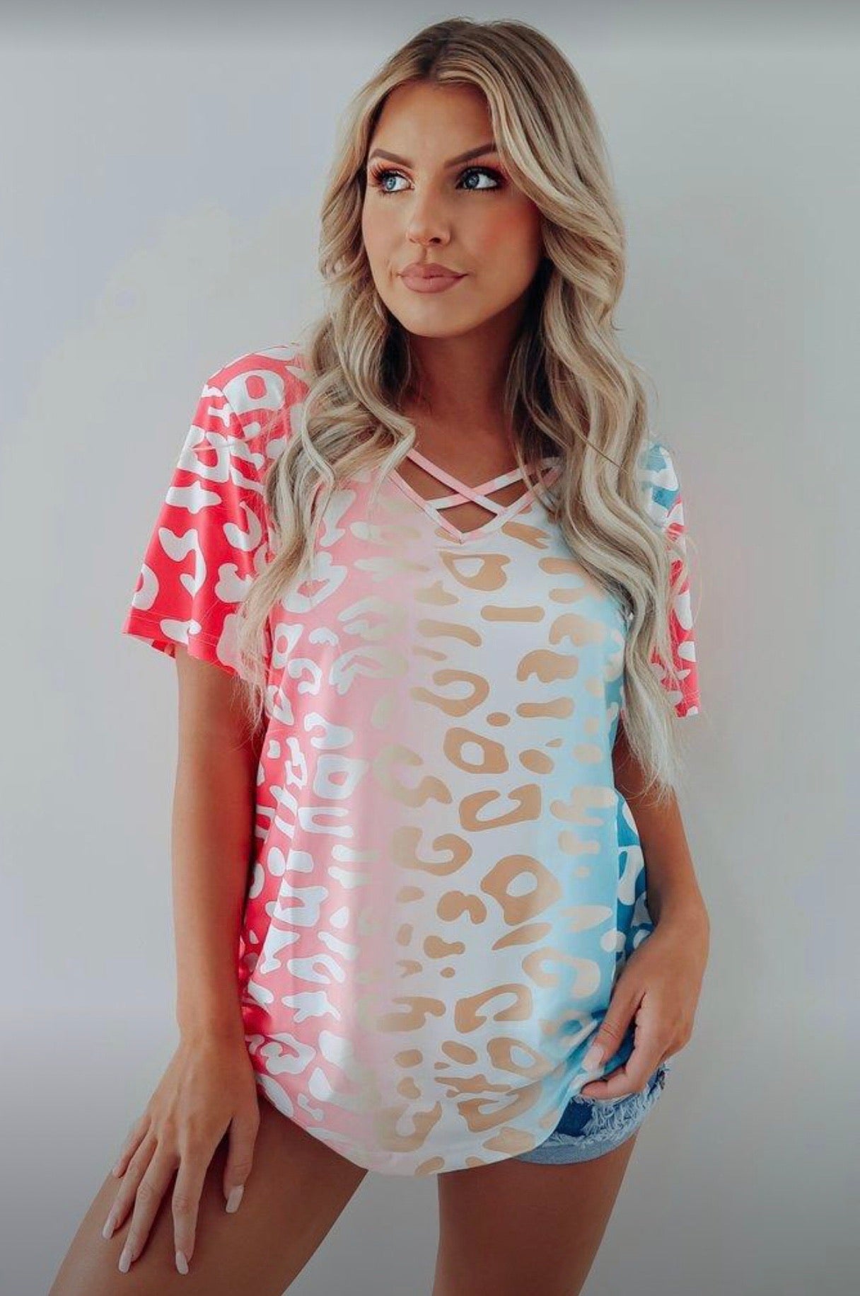 Leopard top