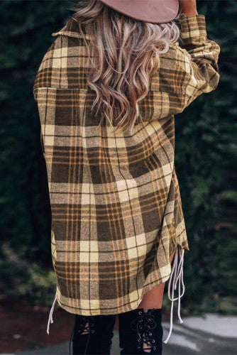 Brown Shacket
