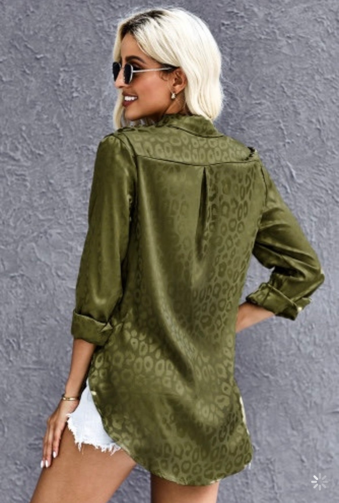 Silk Button Down