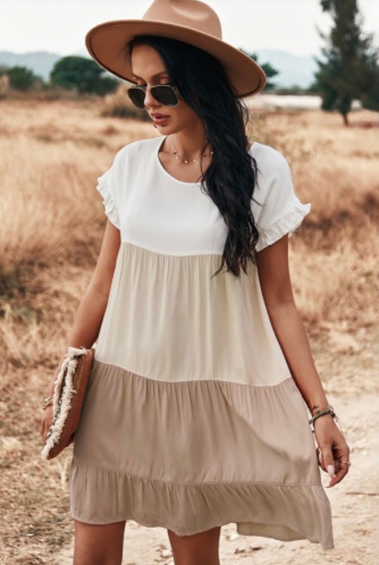 Babydoll boho dress