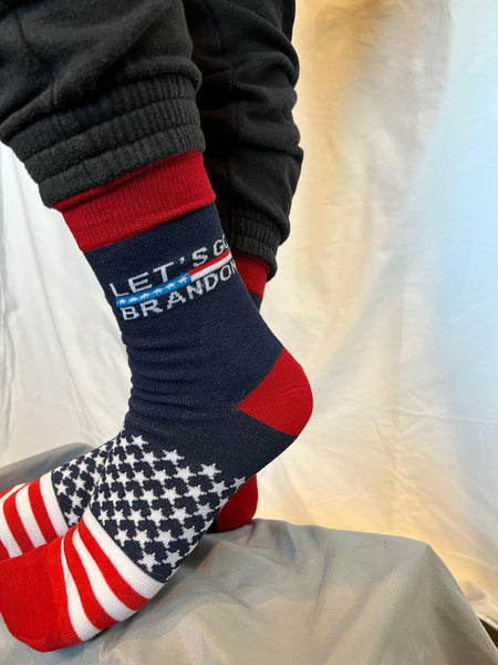 Let’s Go Brandon Socks