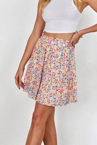 Floral skirts