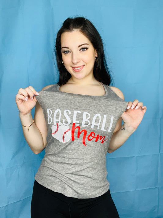 Baseball Mom Tank