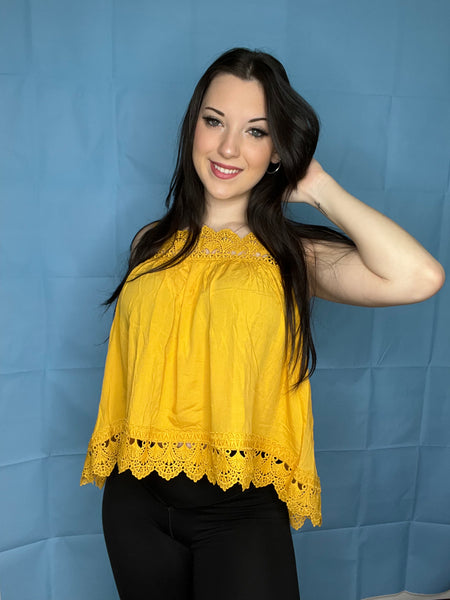 Boho Baby Doll Top
