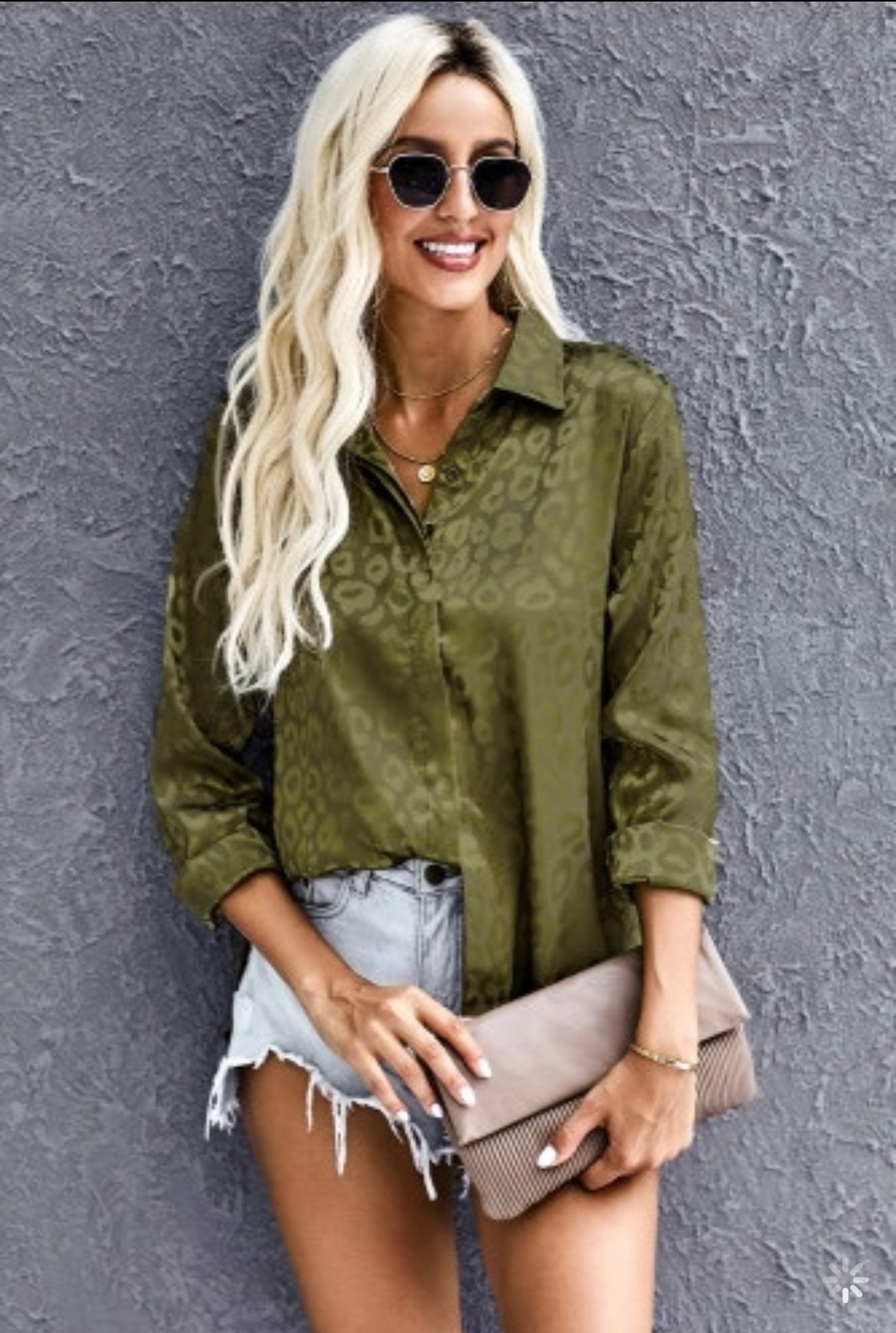 Silk Button Down