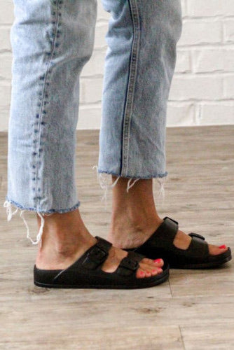 Buckel sandles the most comfort around