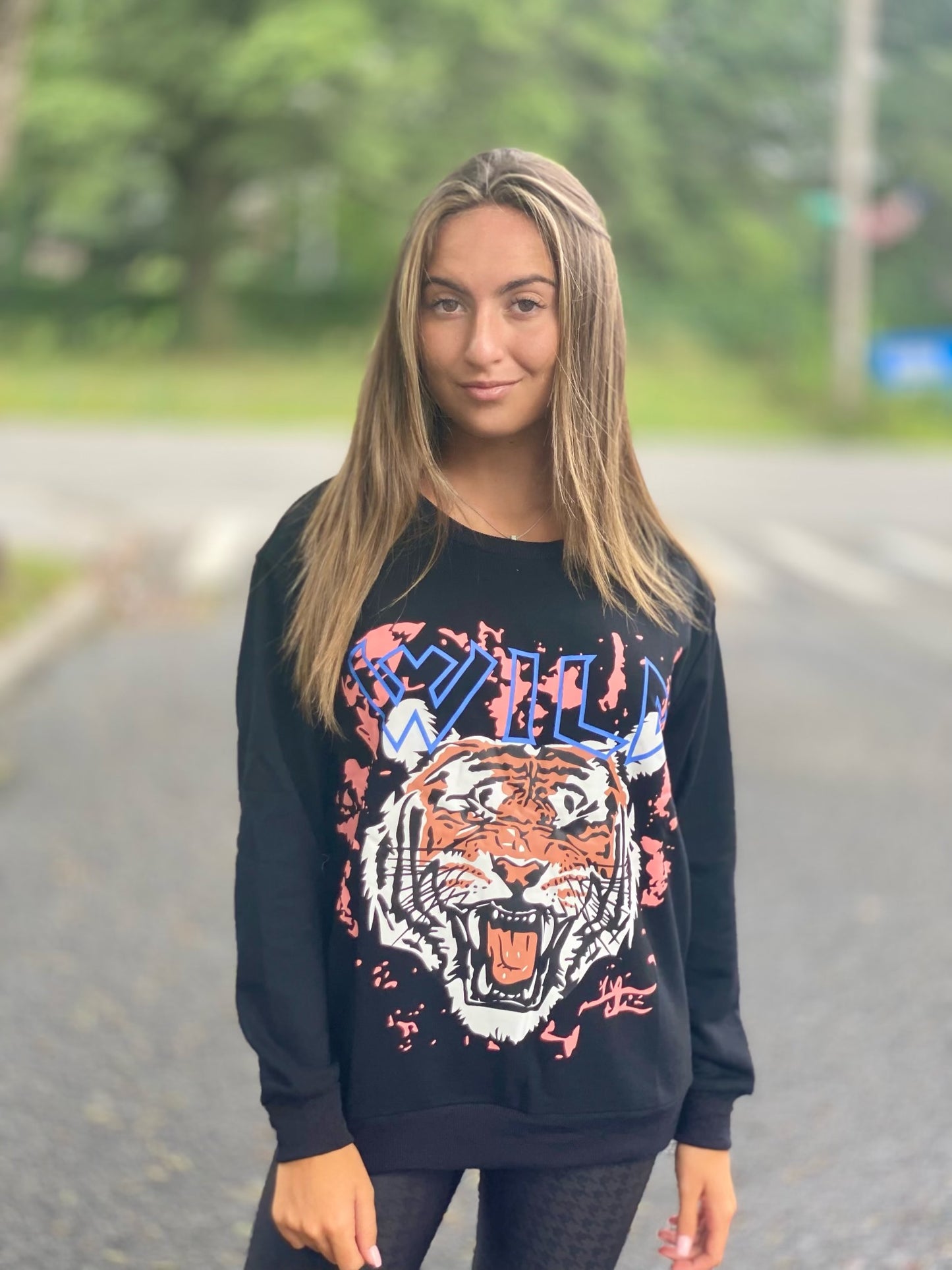 Graphic Tiger Wild Sweatshirt