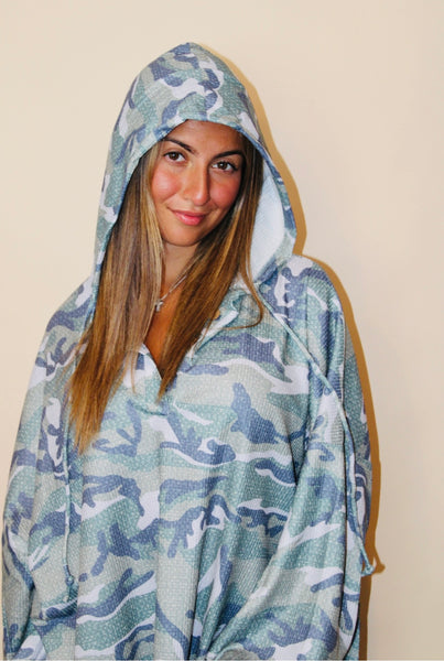 Oversized Camouflage Pullover