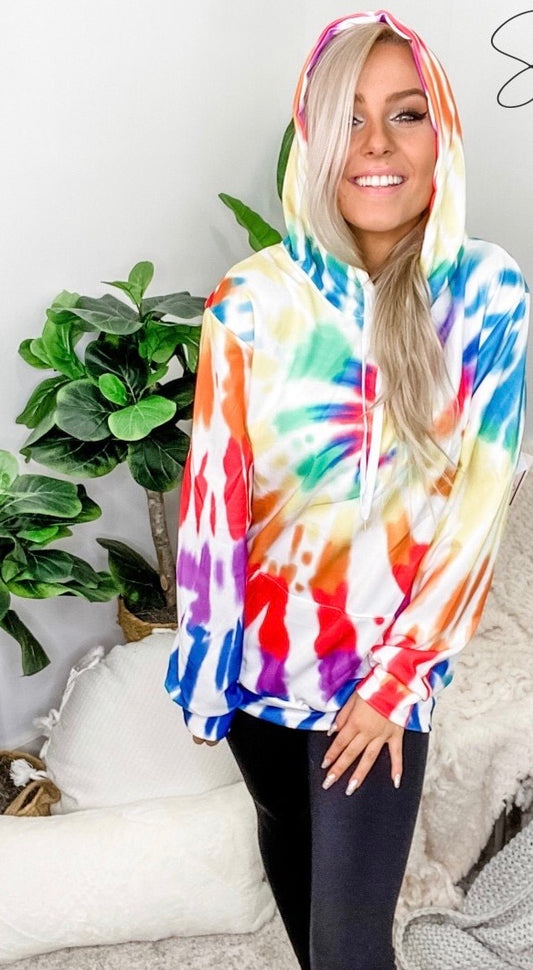 The dye hoodie / pullover