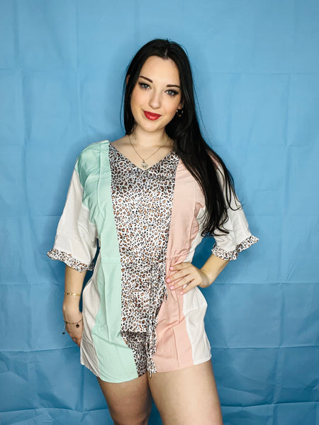 Multi Colored Romper