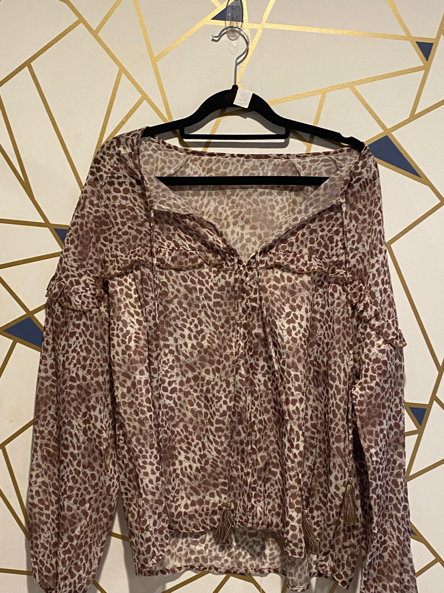 Medium Leopard Blouse