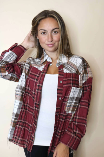 Plaid Button Down Shirt