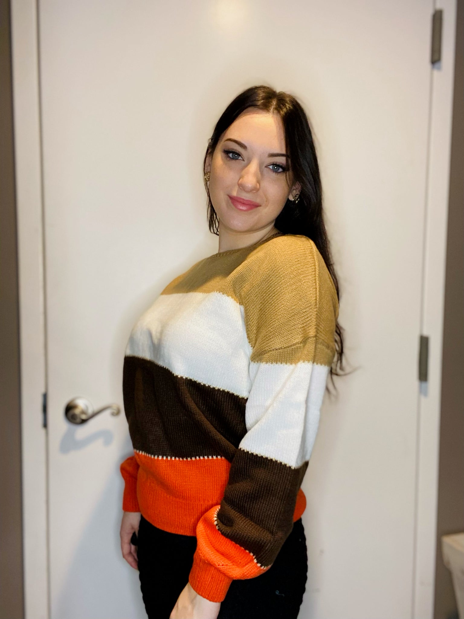 Color Block sweater