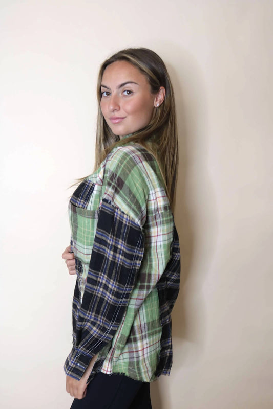 Plaid Button Down Shirt