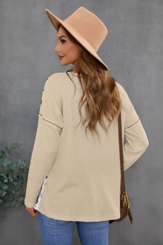 Leopard and Beige Top