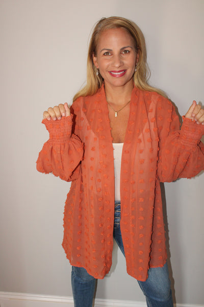Open Front Cardigan