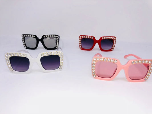 Rhinestone sunglasses